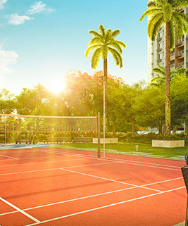 Badminton-Court